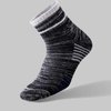 FEIDEER 5-Pack Men's Hiking Walking Athletic Socks Wicking Cushioned Quarter Sports Socks (18105-XL)
