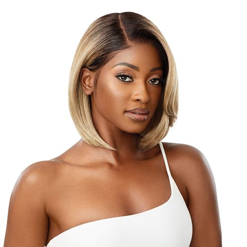 Outre melted Hairline Lace Front Wig Deluxe Wide Lace Part 2x5 HD Transparent Lace MYRANDA (DR2/CINSP)