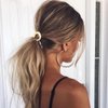 4PCS Ponytail Holder Hair Clips, Gold Silver Ponytail Cuff, Fashionable Ponytail Buckle Hair Clip Decoration Hair Barrettes Hair Accessories for Women Girls