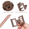 Medium Claw Hair Clips for Women Girls, 2" Matte Rectangle Small Hair Claw Clips for Thin/Medium Thick Hair, Hair Jaw Clips Nonslip Clips (Warm color)
