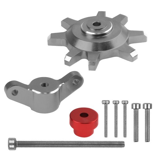 Vgoohobby 1.9 2.2 inch Beadlock Wheel Hub Assembly Tool Beadlock Rim Install Tools Compatible with Traxxas TRX4 TRX6 Axial SCX10 Redcat Gne8 1/10 RC Crawler (Titanium)