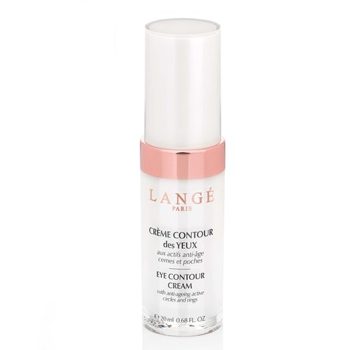 Lange Paris Eye Contour Cream - Cares For Skin Around Eyes - Diminishes Appearance Of Dark Circles - Protects Delicate Facial Tissues-Revitalizes And Comforts Skin - Quick Penetrating Formula - 0.7 Oz