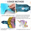 Unicorn Balloons Unicorn Birthday Party Decorations for Girls Foil Balloons Set Macaron and Rainbow Balloon Wedding Baby Shower Party Supplie (number 2)