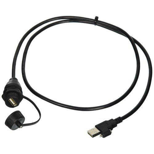 Fusion MS-CBUSBFM1 Panel Mount USB Connector , black