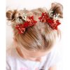 Christmas Hair Bows Reindeer Antlers Hair Clips Holiday Hair Bows for Girls Cute Christmas Hair Accessories for Women