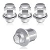 4PCS M12x1.5 Lug Nuts Set,Chrome-Plated Steel Wheel Locks Lug Nuts with Washer Replaces OEM#90084-94001,Lug Nut Lock Set Compatible with Toyota Camry Prius Tacoma (4PCS)