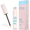 FEG Eyelash Rapid Eye Lash Growth Serum | For Lash and Brow | Creates Longer & Darker Eyelashes | Eyelash Enhancing Serum to Help Lengthen, Thicken and Darken Your Eyelashes | Single Pack
