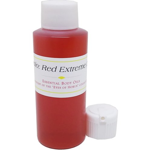 Polo: Red Extreme - Type For Men Scented Body Oil Fragrance [Flip Cap - Red - 2 oz.] - ID#31946