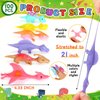 Silipull 100 Pcs Mini Slingshot Dinosaur Finger Toys Rubber Stretchable Dinosaur Finger Slingshot Flying Dinosaur Toys Launch Animal Stretchy Toys for Flying Games Party Favors Easter Egg Fillers