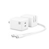 JOURNEY Blitz 65W, 2 Port GaN-|| Charger, USB-C Fast Charging Block, Compact and Portable Wall Charger with USB-C to USB-C Cable (1.5 m), 2 Devices 1 Charger for All Smartphones, Tablets and Laptops