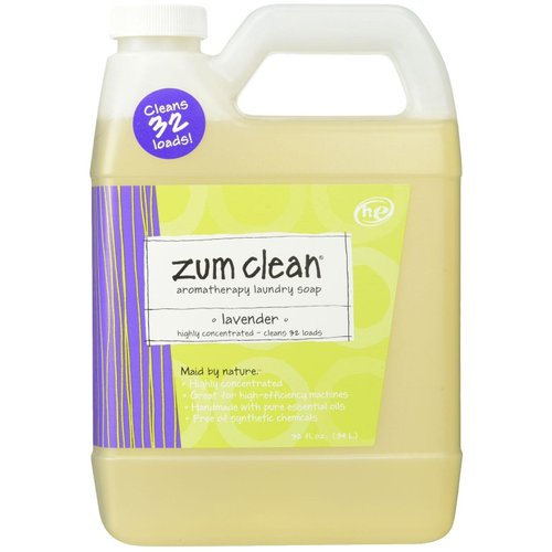 Indigo Wild Zum Clean Laundry Soap, Lavender, 32 Fluid Ounce