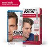Just for Men Light Medium Brown Easy No Mix Men's Hair Color Shade A-30 with Comb-In Applicator