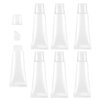 Duehut 10PCS 10ml Empty Tubes Lip empty lip gloss containers Refillable Soft Clear Tubes Mini Lipgloss Dispenser Travel Toothpaste Cream Chapstick Lipstick Clear for DIY Lipgloss Balm Cosmetic