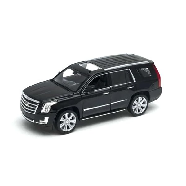 2017 Escalade with Sunroof Black 1/24-1/27 Diecast Model Car by Welly 24084bk