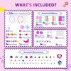 Heroange Headband Making Kit for Girls, Arts and Crafts for Kids Ages 5-7, DIY Hair Accessories Set for Girls Toys 8-12, Made Your Own 10 Fashion Headbands, Christmas Birthday Gifts