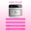 kraze beauty Ceramic Keratin Hair Mask - Hydrating Keratin Hair Treatment for Dry, Damaged Hair and Split Ends - Deep Conditioning Hair Mask Repair for All Hair Types - 16 Fl.Oz