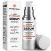 Super Vitamin C Serum for Mature Skin: Vitamin C, Hyaluronic Acid, Vitamin E, Caffeine, Hydrating, Lifting, Face Wrinkle & Age Spots Reduction