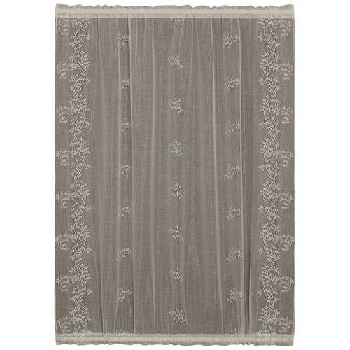Heritage Lace Sheer Divine Table Runner, 14 by 72-Inch, Flax