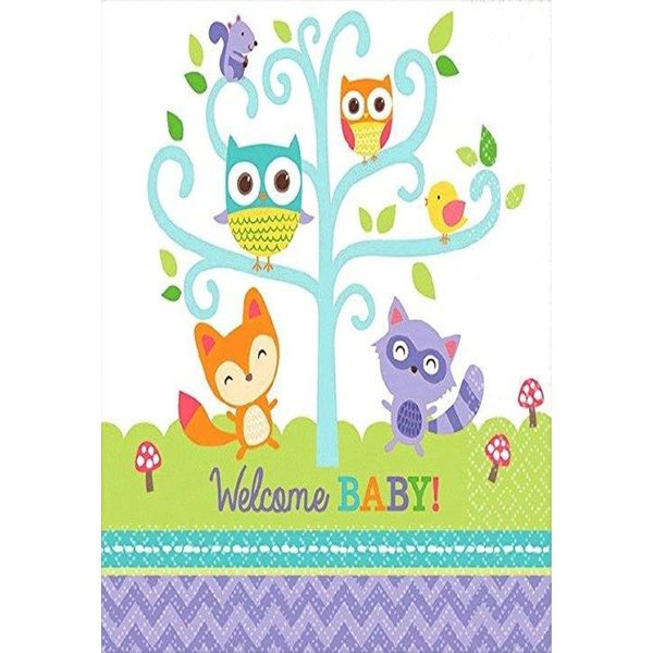 Woodland Welcome Beverage Napkins