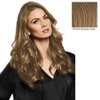 18" Wavy 3 piece Clip In Extension Kit Color R1416T BUTTERED TOAST - Hairdo Hairpieces Tru2Life Heat Friendly Synthetic Wavy Flat Iron Blow Dry Beach Waves