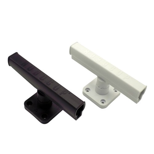 ROBOCUP, White, Swivel Mount Accessory/Rotates 360 Degrees/Pull to Adjust Angle