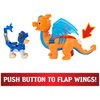 Paw Patrol, Rescue Knights Chase and Dragon Draco Action Figures Set, Kids Toys for Ages 3 and up
