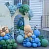 168 PCS Gone Fishing Balloons Garland Arch Party Decorations Set for Birthday Retirement Baby Shower Party Supplies