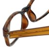Corinne McCormack Designer Reading Glasses Channing in Amber-Tortoise +1.00