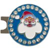 Giggle Golf Bling Golf Ball Marker with A Standard Magnetic Hat Clip | Great Gift for Women (Santa)