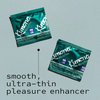 Kimono Microthin Plus - Premium Lubricated Natural Latex Condoms, Ultra Thin with Extra Moisture and AquaLube, Vegan-Friendly, No Latex Odor - Enhanced Sensitivity - Pack of 12