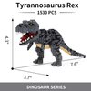 Geniteen Building Block Dinosaur Model Micro Mini Blocks Dinosaur Building Kit Gifts for Kids and Adult (Tyrannosaurus rex)