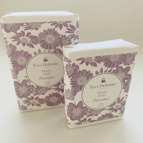 Yves Delorme Provence soap bar (200, Grams), 1 Count (Pack of 1), Pale Ivory