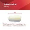 Protocol L-Glutamine 1000mg - Amino Acid - Muscle Tissue, Gut Health, Immune Health - 120 Veg Caps
