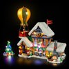 BRIKSMAX 2.0 Light Kit for Lego Santa's Post Office -Innovative Led Lighting Compatible with Lego Icons 10339 - Not Included Lego Set