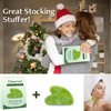 Disemot Gua Sha Facial Tools, Natural Anti-Aging Jade Beauty Skin-Care Tool Face Roller to Rejuvenate Facial Skin Cooling, Slimming & Firming, Great as Stocking Stuffers