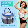 Attmu Mesh Shower Caddy Portable for College Dorm Room Essentials with 8 Pockets, Hanging Shower Caddy Dorm Basket, Quick Dry Shower Bag for Bathroom