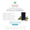 Modern ŌM Shungite Recharge Bar Soap | Vegan, Non-GMO Soap for All Skin Types Face and Body | Made In U.S.A (1 Count (Pack of 1)