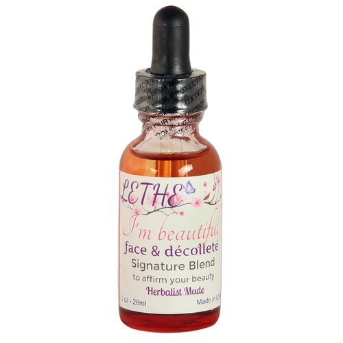 LETHE Active Botanical Serum | Brighter Tighter Smoother Skin | Cell Renewing Serum | Wrinkle Free Skin | VEGAN | Herbalist Made with 28 Active Extracts & Essential Oils Neroli, Prickly Pear Seed Oil