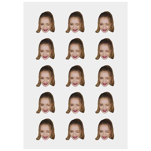 Custom Girlfriend Face Temporary Tattoos Adult - Personalized Fake Tattoos for Brithday Party - Temporary Tattoos for Women -15 Sheets