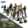 Baimiby 12 Pcs Army Men Action Figures,Military Soldier Toy Military Playset for Boys,US Army Men Action Figure with Weapon,Army Toy Set for Boys Age 4-7