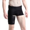 Groin Support Brace, Hip Brace Thigh Compression Sleeve, Men Women Adjustable Groin Compression Wrap Support for Hip Flexor Arthritis, Hamstring, Thigh, Pulled Muscles and Sciatica Nerve Pain Relief
