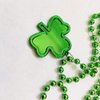 St. Patrick's Day Clover Shamrock Beads Necklace Shutter Glasses Eyeglasses Sunglasses Women Green Irish Day Parade Carnival Holiday Beaded Party Supplies Favor Leprechaun Costume Accessories 8 Pack
