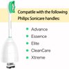 Aoremon Replacement Toothbrush Heads for Philips Sonicare E-Series Essence HX7022/66 and other Screw-on Electric Toothbrush Model, 6 Pack