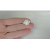 Generic Two small tiny white pearl hair pin clip barrettes fine hair