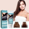 2024 Protein Correcting Hair Straightening Cream, Silk &Gloss Hair Straightening Cream for curly and frizzy or wavy Hair, Deep Nourishing Fast Smoothing Collagen Hair Straightener Cream (1pc)