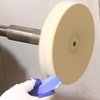 𝐋𝐮𝐨 𝐤𝐞 6''x1'' Wool Buffing Wheel - 1/2'' Arbor Compressed Felt Polishing Kits Wool Buffing Wheels for Bench Grinder/Table Grinder