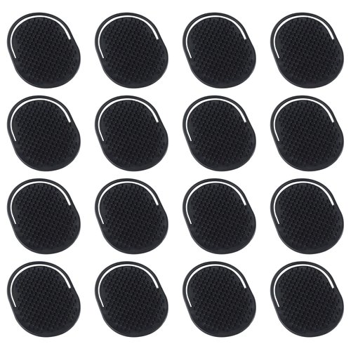 Naturahand 16 Pieces Pocket Palm Combs Portable Palm Brush Scalp Massager Comb for Men Women and Pets Effective Scalp Massage
