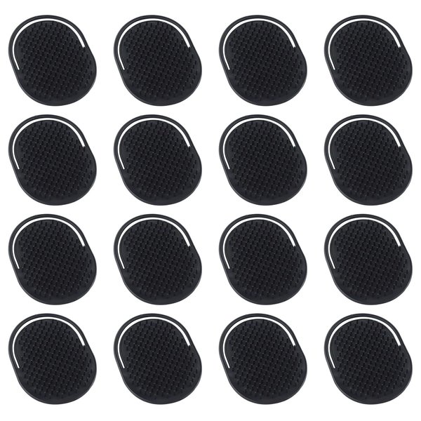 Naturahand 16 Pieces Pocket Palm Combs Portable Palm Brush Scalp Massager Comb for Men Women and Pets Effective Scalp Massage