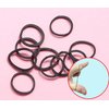 black Elastic Hair Bands，BEBEEPOO 500pcs Mini Rubber Bands with a box Soft Elastic Bands for Kid Hair Braids Hair
