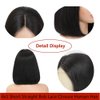 Bob Wig Human Hair 4x1 HD Lace Front Wigs for Black Women Human Hair Middle Part Lace Frontal Bob Wig 8 Inch Short Human Hair Wigs for Black Women Pre Plucked 150% Density